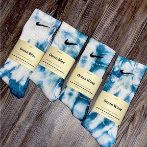 Authentic Hand Dyed Nike Socks